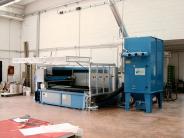 Filtro FC Pulse Jet per aspirazione fumi da taglio laser su plexiglass
