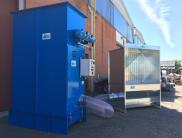 Banco aspirante con filtro a cartucce FC Pulse Jet per lavorazioni di molatura manuale
