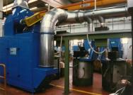 Blue Sky per aspirazione fumi forno da tempra