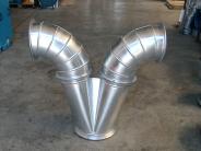 Deviazione simmetrica con curve