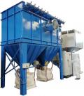 Filtro a cartucce vista big bag con operatore