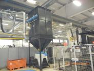 Filtro FC Pulse Jet con big bag, per aspirazione e filtrazione di fumi da lavorazione di taglio laser