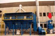 Filtro per pulizia industriale centralizzata in abbinamento a filtro a cartucce (settore lavorazione pneumatici)