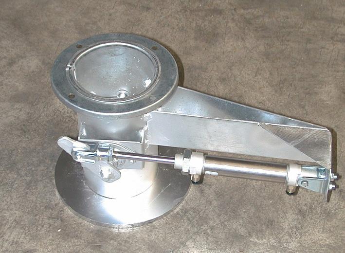 serranda a farfalla pneumatica